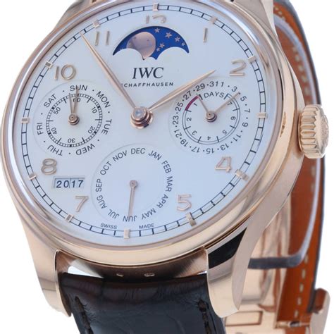 iwc perpetual calendar replica|iwc portugieser calendar.